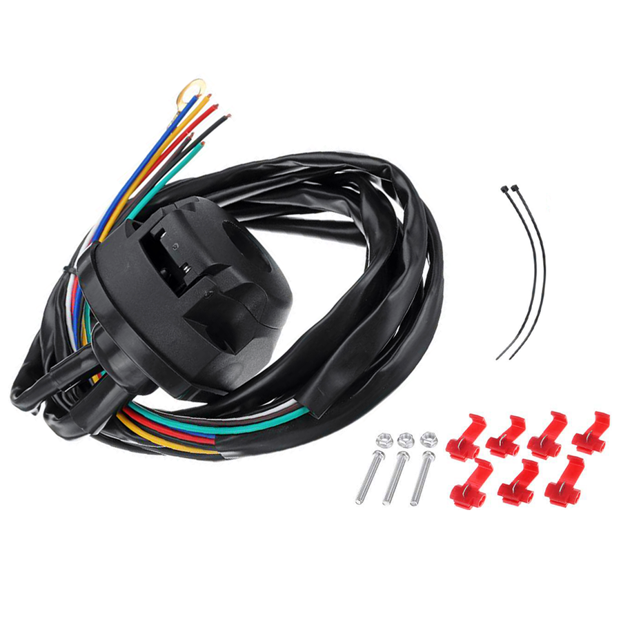 Kit cablaj pentru montaj carlig remorca, priza cu 7 pini, lungime cablu 1,5m-3