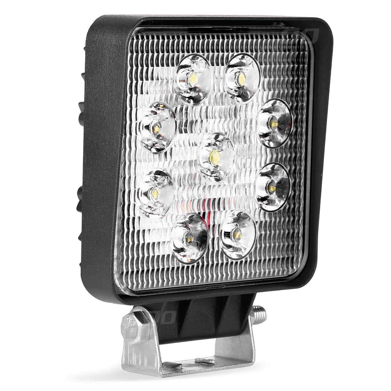 Proiector LED pentru Off-Road, ATV, SSV, culoare 6500K, LED FLOOD,, tensiune 9 - 36V, dimensiune, 110 x 110 mm-0