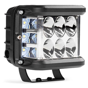 Proiector LED pentru Off-Road, ATV, SSV, culoare 6500K, cu doua functii, tensiune 9 - 36V, dimensiune, 110 x 75 mm-0