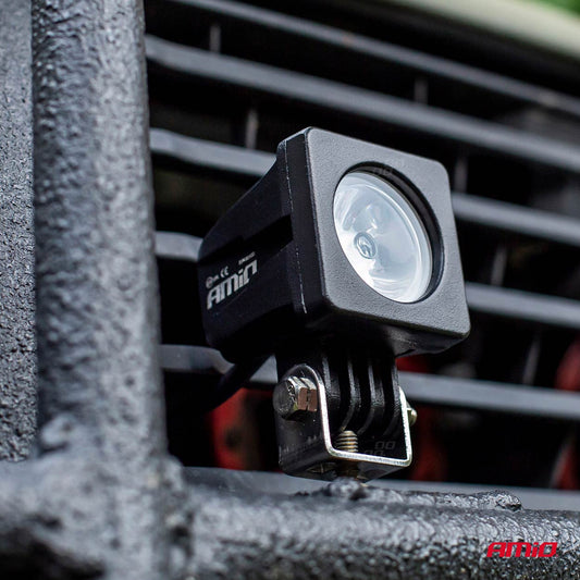 Proiector LED pentru Off-Road, ATV, SSV, culoare 6500K, 1000 lm, tensiune 9 - 36V, dimensiune 50 x 50 mm-1