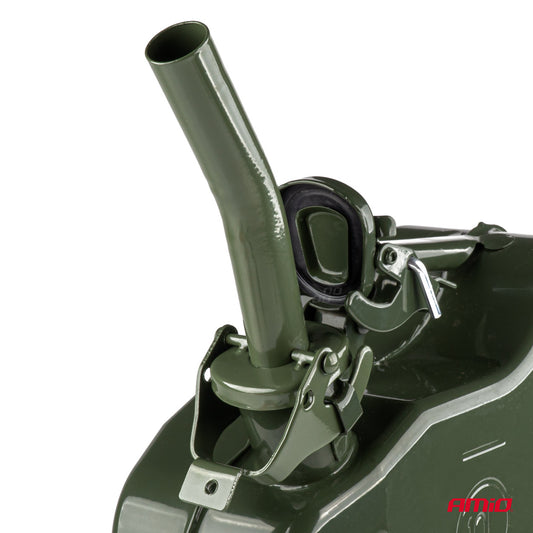Palnie metalica detasabila pentru canistrele de 5L, 10L si 20L din tabla, culoare Verde-1