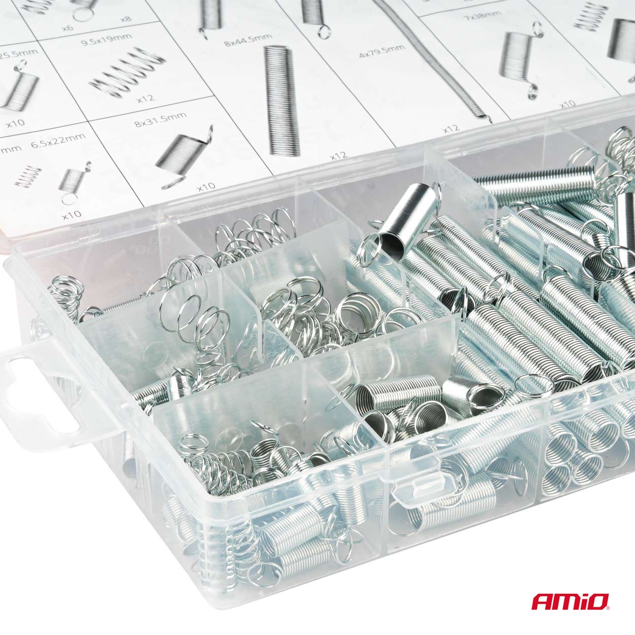 Set 200 arcuri de compresie si extensie de diferite dimensiuni pentru reparatii-3
