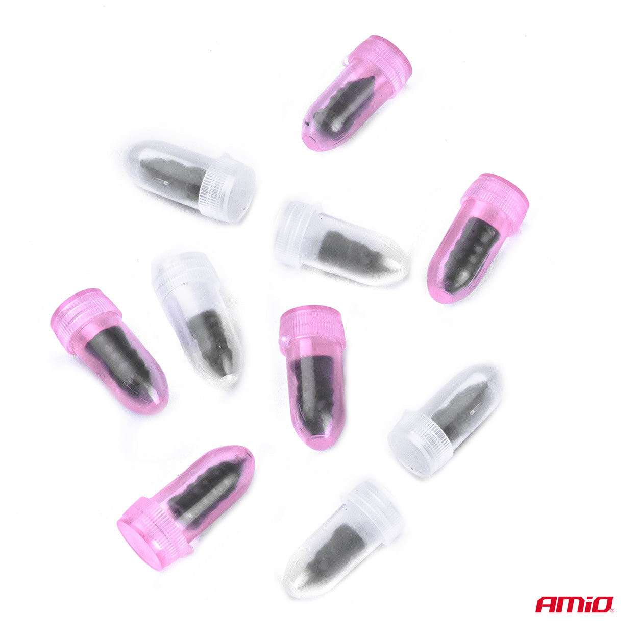 Set 10 stifturi vulcanizatoare pentru repararea rapida a anvelopelor (kit reparatie pana)-2