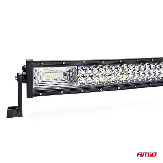 Proiector LED BAR model "CURBAT" pentru Off-Road, ATV, SSV, putere 729 W, culoare 6500K, tensiune 9-36V, dimensiuni 1300 x 80 x 84 mm-1
