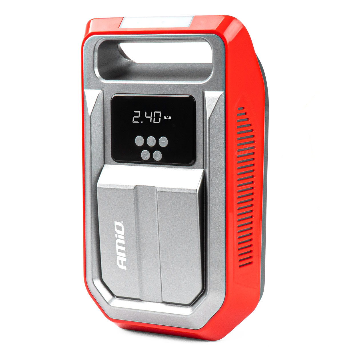 Compresor Auto Digital cu display LCD si lampa LED cu functie de iluminare si pulsare, alimentare 12V, AVX-AM03268-1