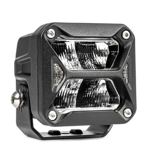 Proiector LED "PRO SERIES" cu doua functii pentru Off-Road, ATV, SSV, putere 18W, 1800lm, culoare 6000K, tensiune 10-30V, dimensiuni 82 x 78 x 76 mm-0