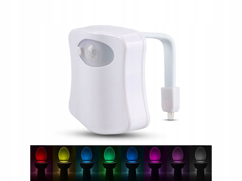 Iluminator toaletă LED cu senzor crepuscular