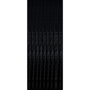 Perdea Franjurata, Flippy, Model Decor Petrecere, pentru Fundal de Poze, Amenajare Colorata a Petrecerii, Dimensiune 100x200 cm, Negru-0