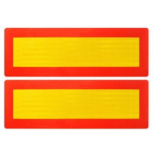 Set placute reflectorizante pentru camioane "VEHICUL LUNG"-0