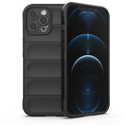 Husă Magic Shield pentru iPhone 12 Pro Max -negru