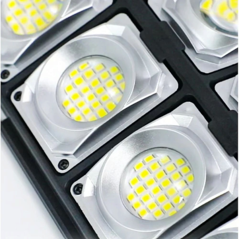 Lampa solara stradala W789A-6 cu 12 casete, 150 W, IP65