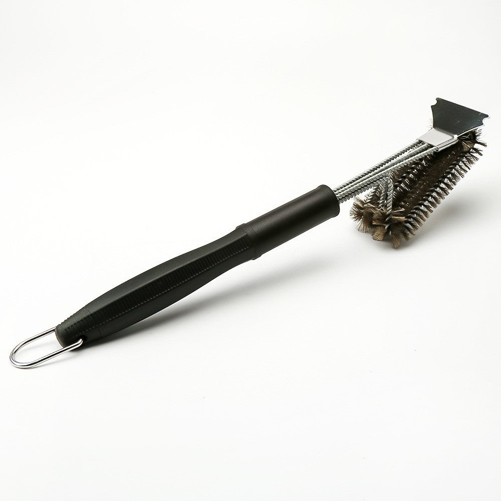 Perie de Sarma pentru Gratar, Flippy, Maner 45 cm, din Otel inoxidabil, 45X7X10, Negru-4