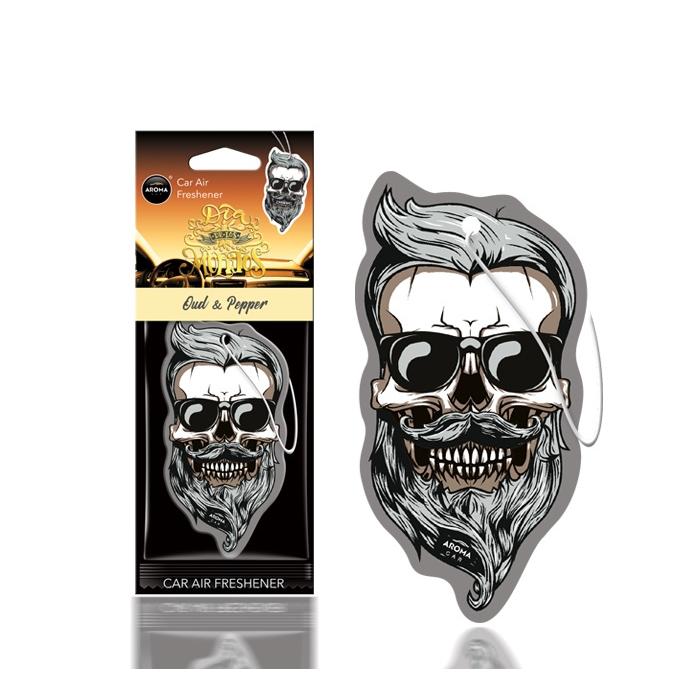 Odorizant Auto AROMA DIA DE LOS MUERTOS Oud and Pepper-0