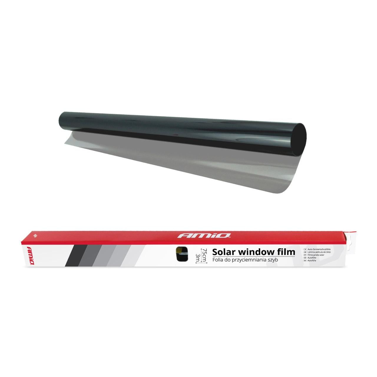 Folie fumurie pentru geamuri Light Black 0.75 x 3m (60%)-2