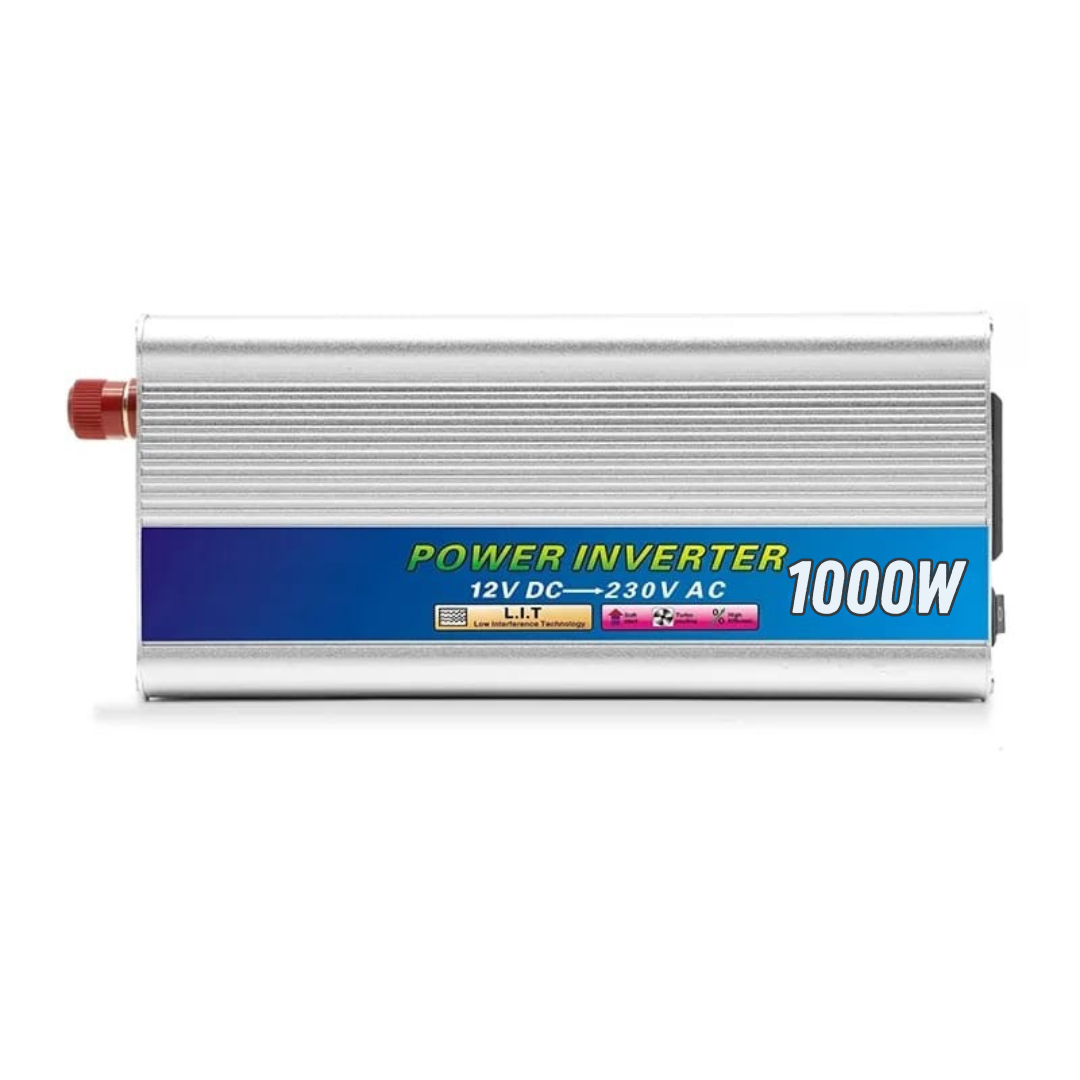 Invertor Solar 1000W, 12V DC - 230V AC, Beltt