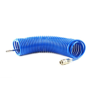 Furtun spiralat pentru aer comprimat din PE, 5 x 8mm, lungime 10m, PT-04-0
