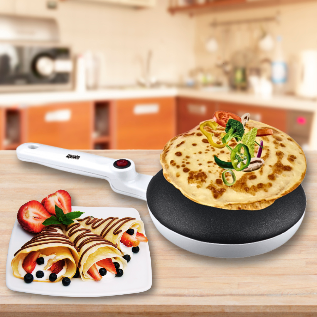 Plită pentru Clătite Anti-Aderentă Curbată