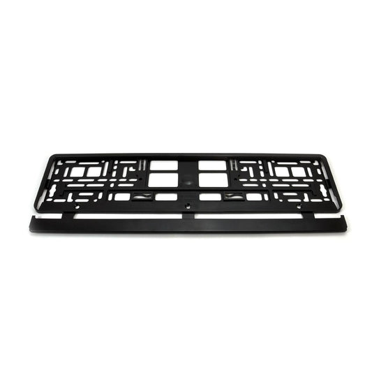 Suport numar inmatriculare negru 52.3 x 11cm-1