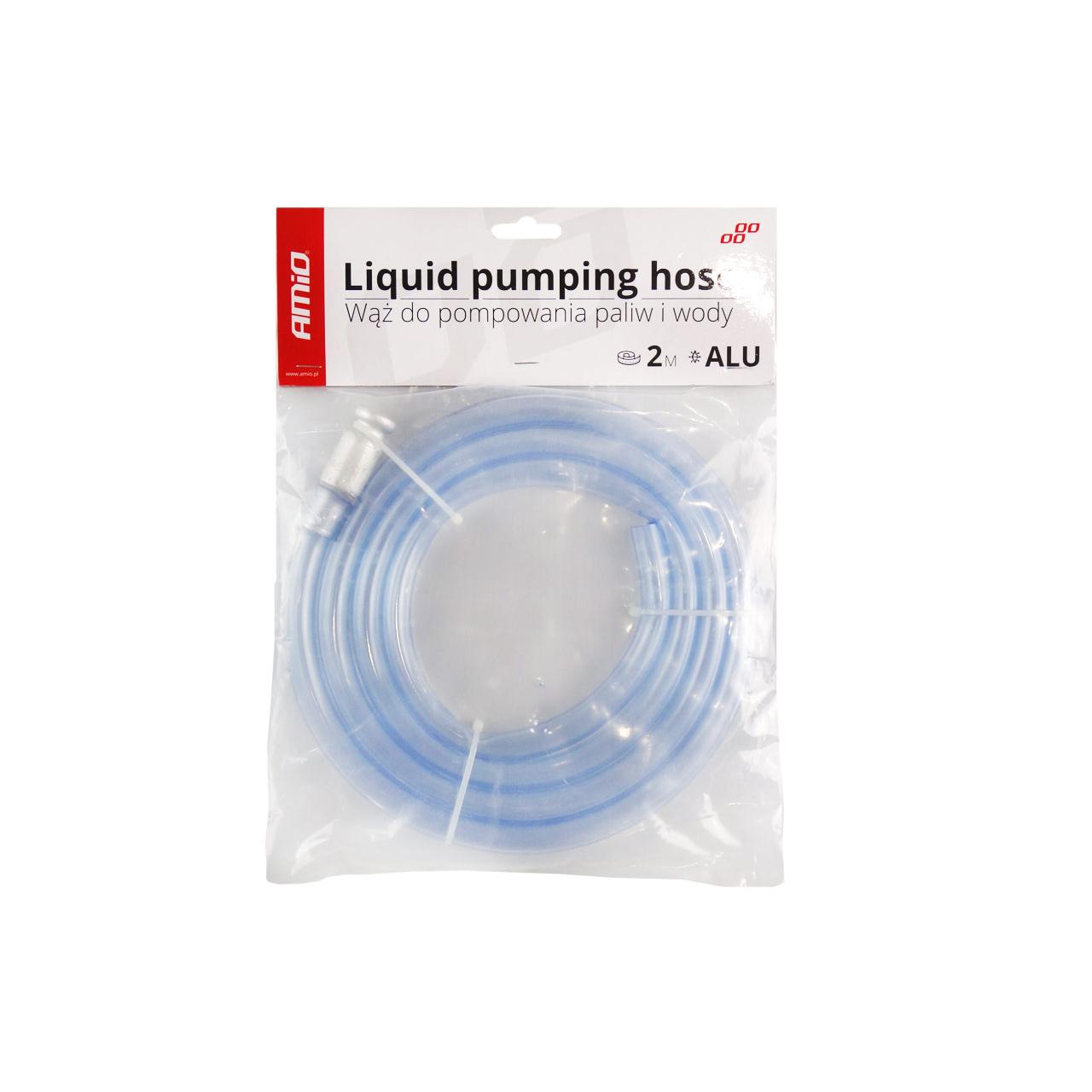 Furtun combustibil cu diuza din aluminiu, lungime 2m-1