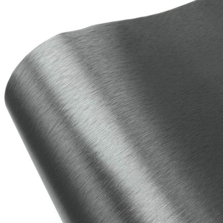 Folie colantare auto Aluminiu Polisat Antracit (1m x 1,52m)-3