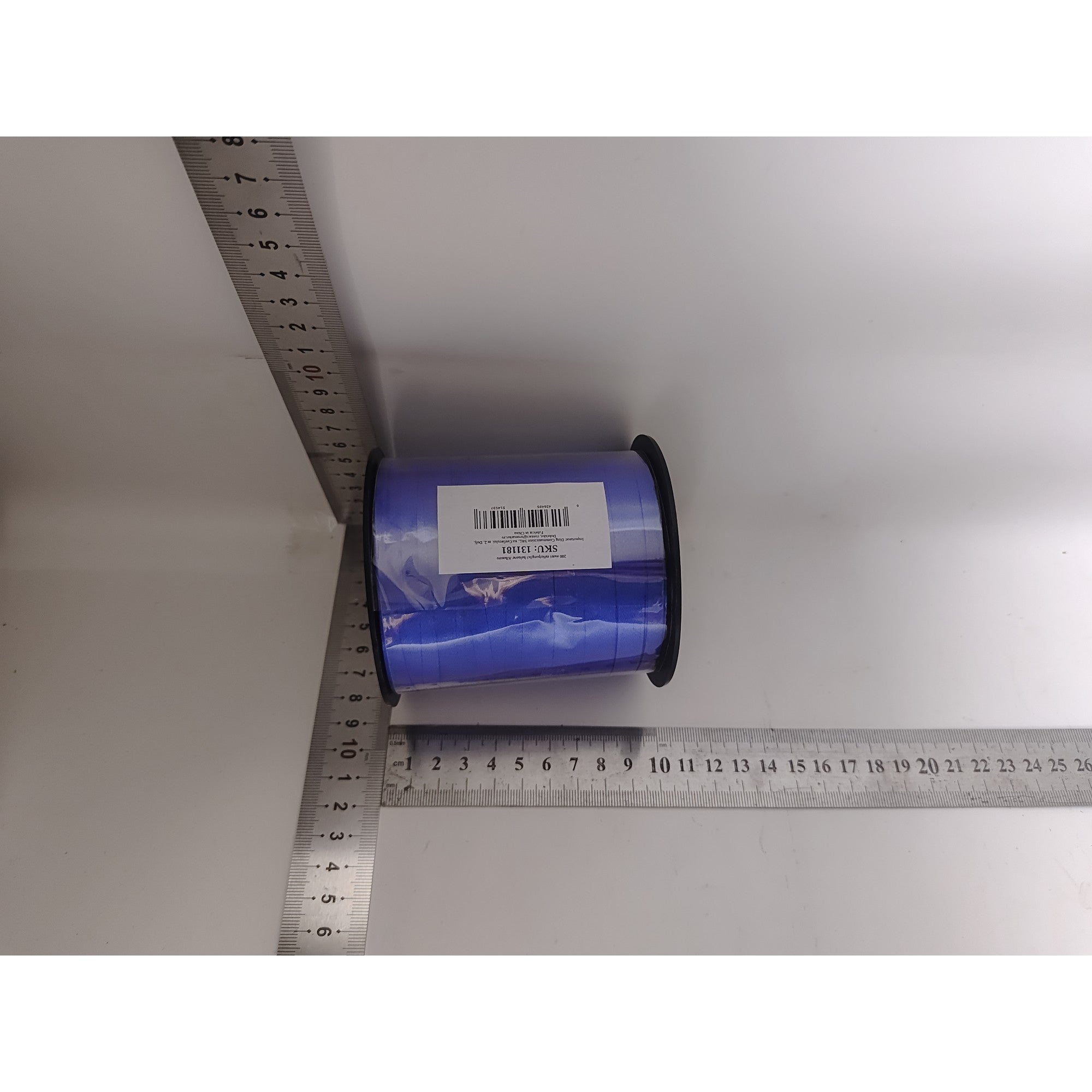 200 metri rafie/panglici baloane Albastru-1