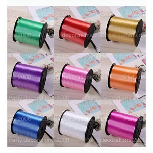 200 metri rafie/panglici baloane Albastru-0