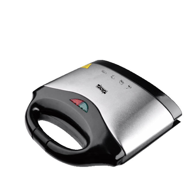 Sandwich Maker Multifuncțional, cu Termostat și Sistem de Siguranță