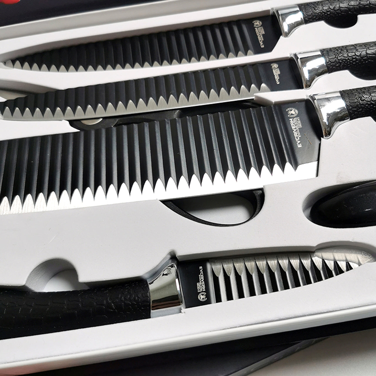 Set de Cuțite 6 Piese - Extrem de Ascuțite, Folosire Zilnică