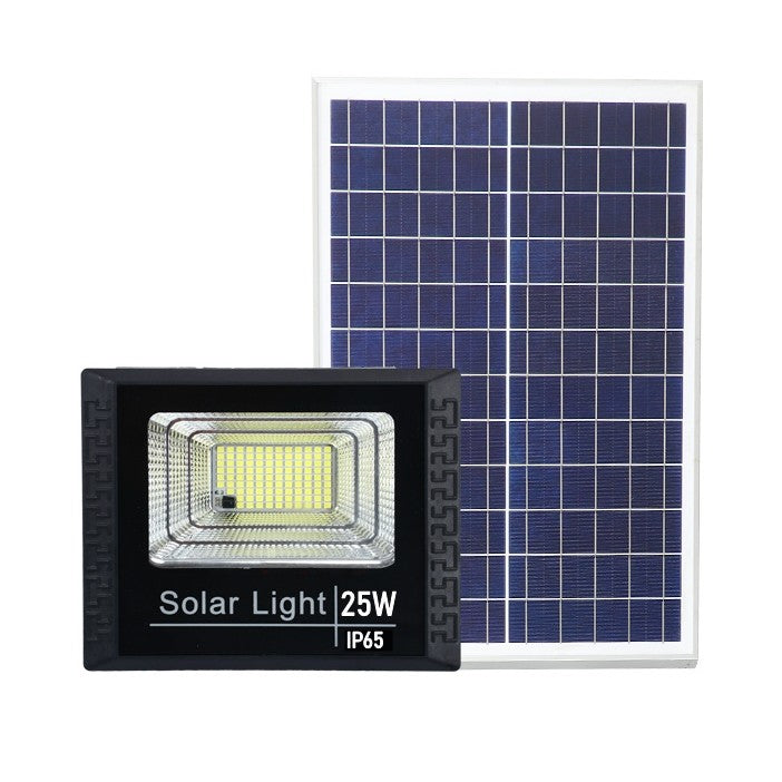 Proiector LED SMD 25W cu incarcare solara Flippy, panou solar, cu telecomanda, suport prindere, material ABS, 1.2AH, 44 LED-uri, 79Lm, 13x13.5 cm, negru-0