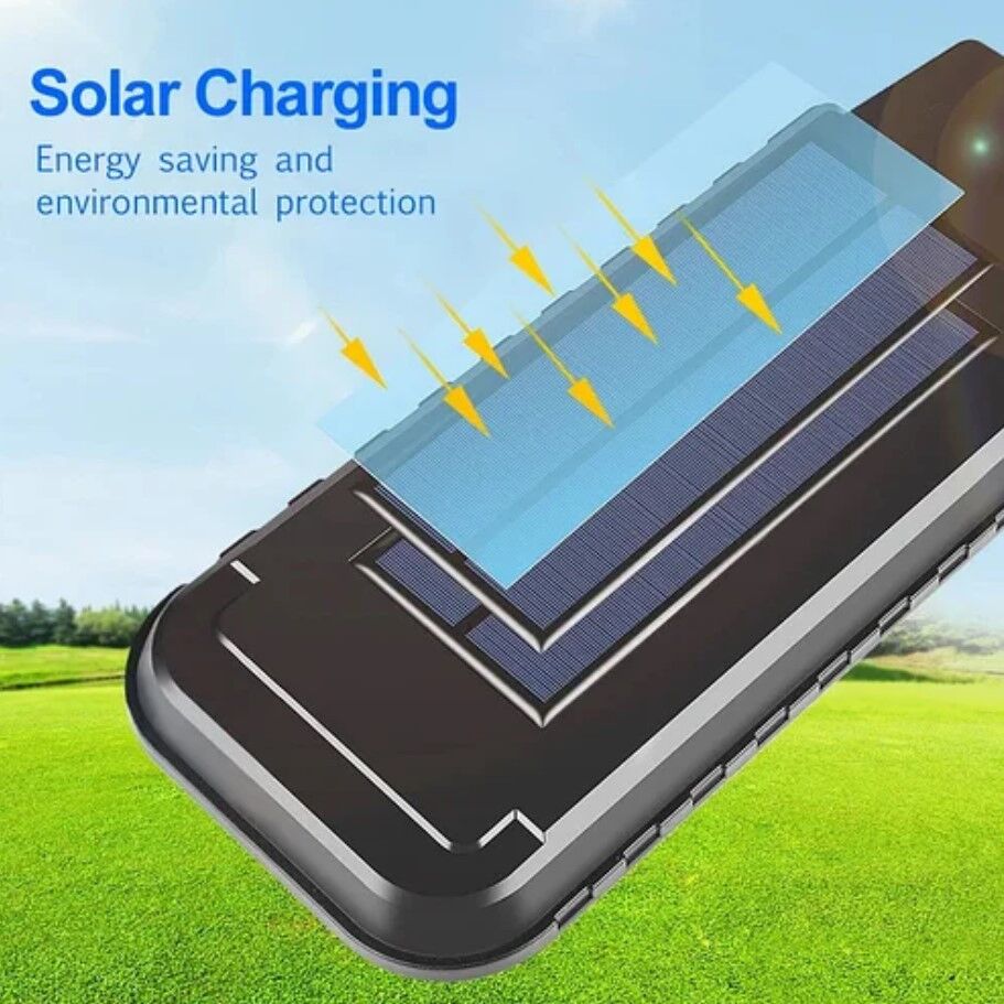 Pachet 2 lampi solare stradale 2×160 de leduri, senzor de miscare