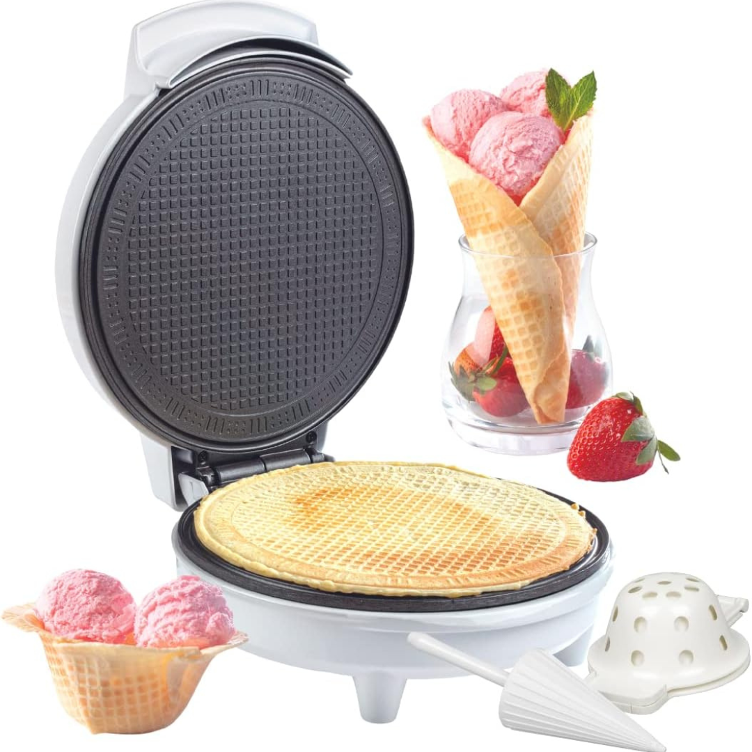 Aparat pentru Gofre și Conuri de Înghețată - Waffle Maker