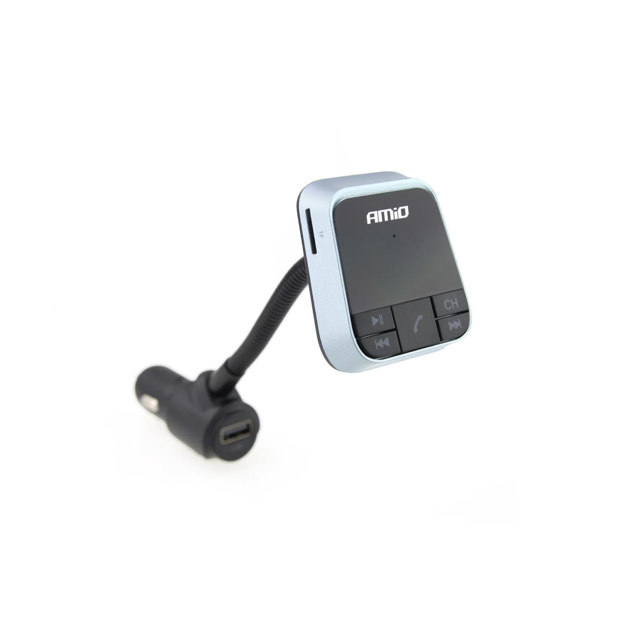 Modulator FM Bluetooth, Dual USB 2.4A, microSD-1