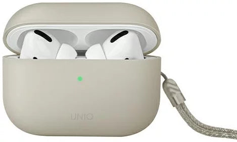 Husa UNIQ case Lino AirPods Pro 2 gen Silicone beige ivory