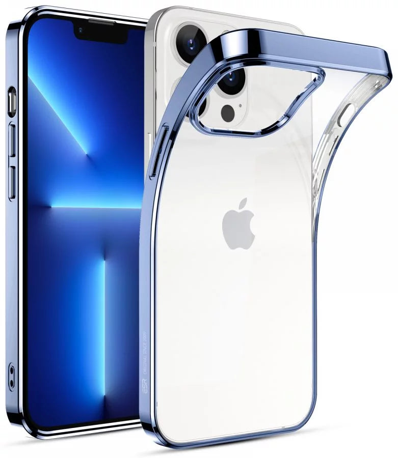 Husă ESR Project Zero pentru iPhone 13 Pro – Protecție ultra-subțire și stil minimalist -blue