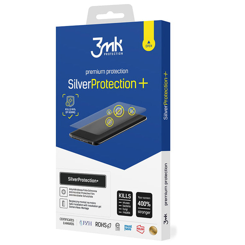 Folie de protecție 3MK Antimicrobiana Silver Protection+ pentru iPhone 8 Plus.