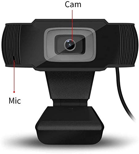 Camera Webcam HD cu Microfon Integrat – Plug & Play USB, Compatibilă cu Windows, Mac, Conferințe și Gaming