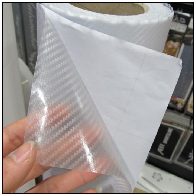 Folie colantare auto Carbon 3D Transparent (3m x 1,27m)-2