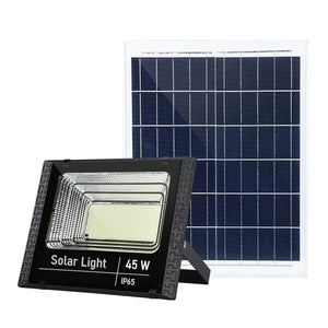 Proiector LED SMD 45W cu incarcare solara Flippy, panou solar, cu telecomanda, suport prindere, material ABS, 1.5AH, 170 LED-uri, 133Lm, 13.1x14.5 cm, negru-0