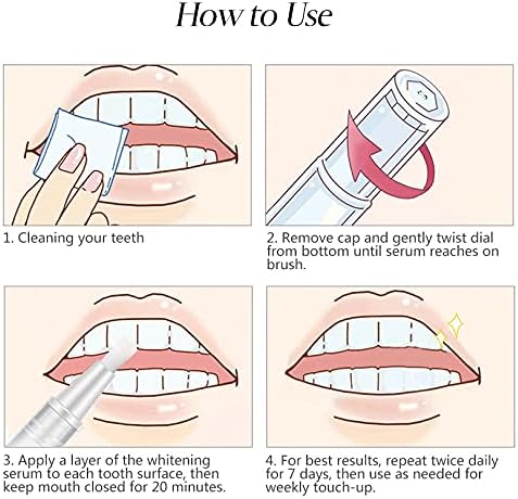 Stilou pentru Albirea Dintilor White Teeth, Efero, 5ml