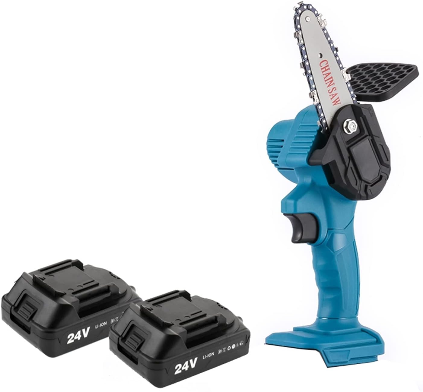 Mini Fierăstrău electric fără fir, cu 2 acumulatori 24V