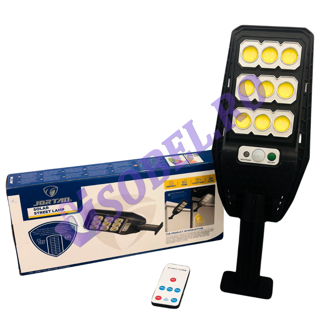 Set 5 Lampi Solare Stradale Jortan - 300W - 189 LED