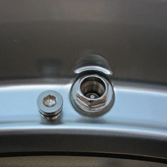 Set 4 Valve Ascunse cromate, cu dispozitiv de umflare-2