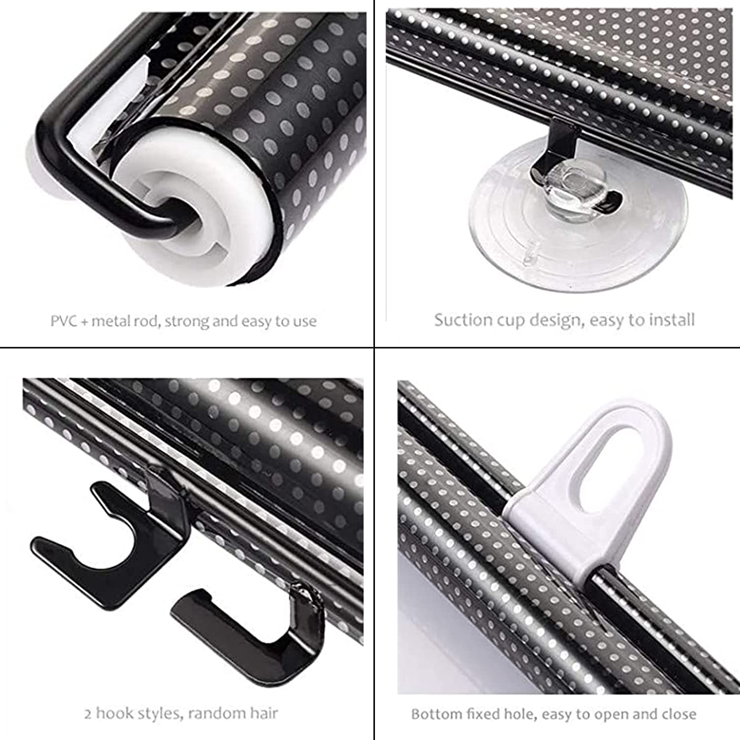 Parasolar universal pentru ferestre cu ventuză / Jaluzele reglabile cu ventuza