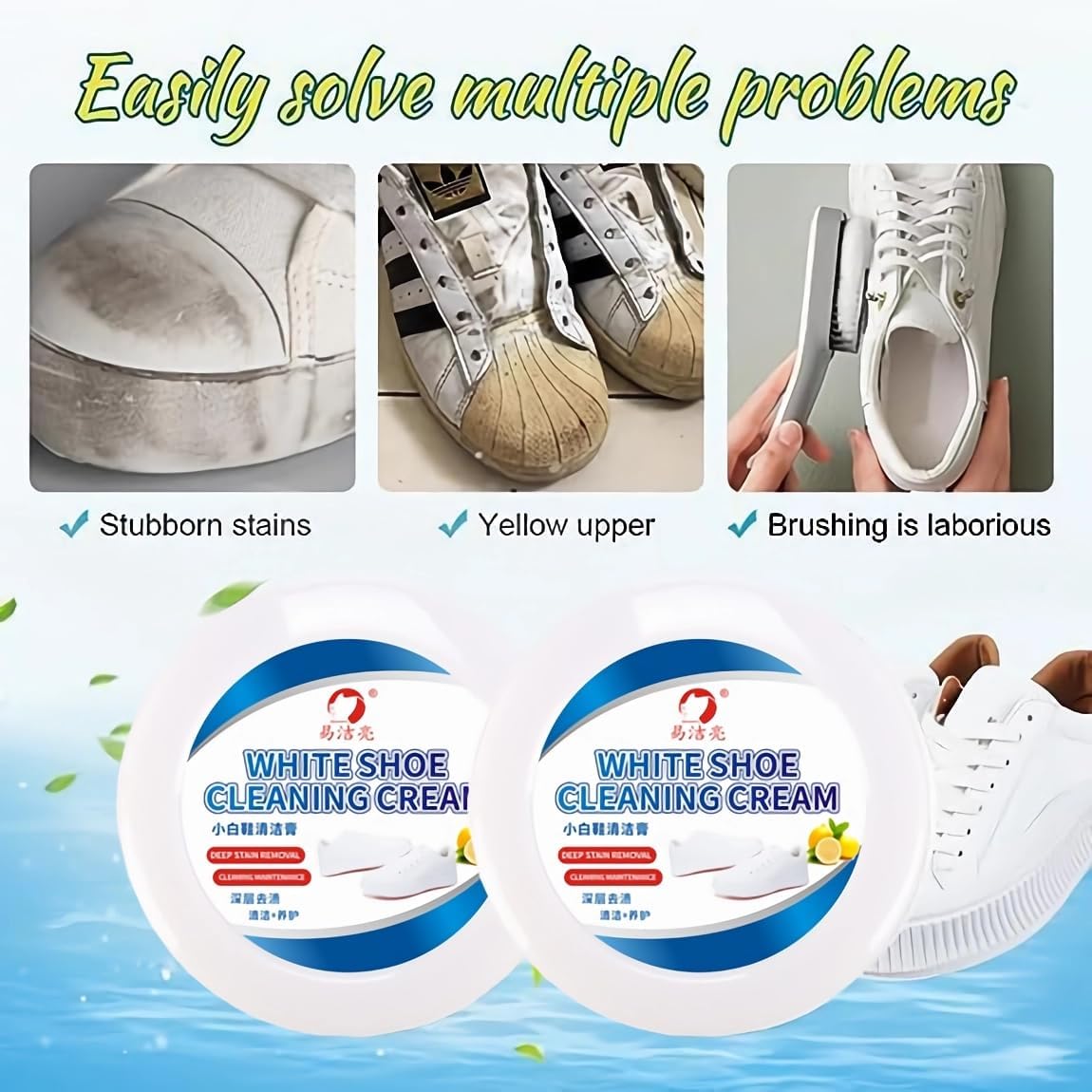 OFERTA 1+1 x Crema Magică Multifuncțională de Curățare Pantofi și Suprafețe