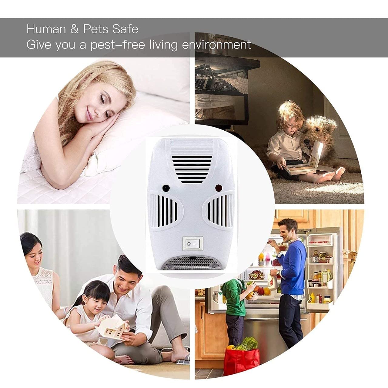 Aparat Pest Repeller anti Rozătoare, Șoareci și Insecte - RIDDEX