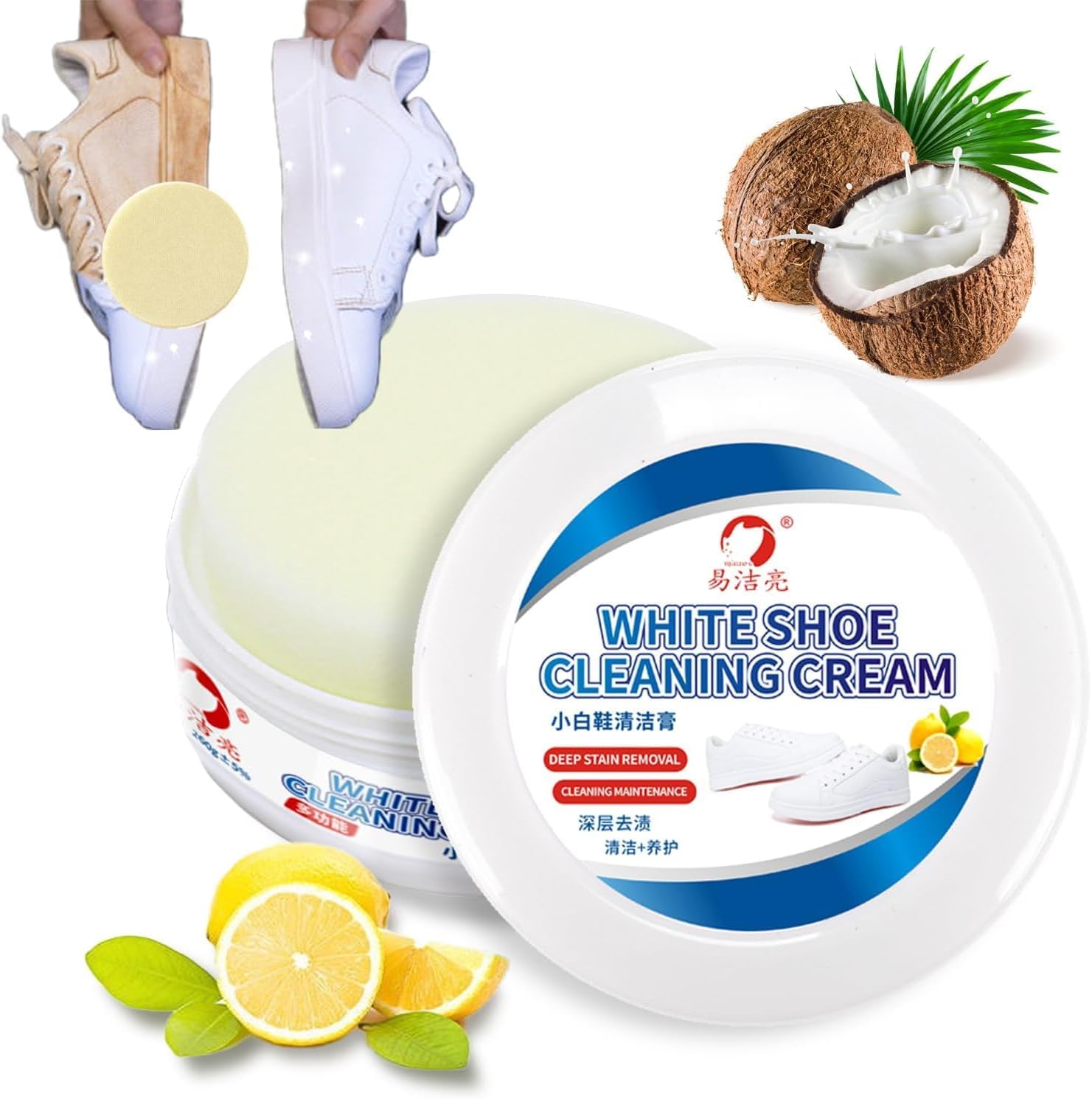 OFERTA 1+1 x Crema Magică Multifuncțională de Curățare Pantofi și Suprafețe