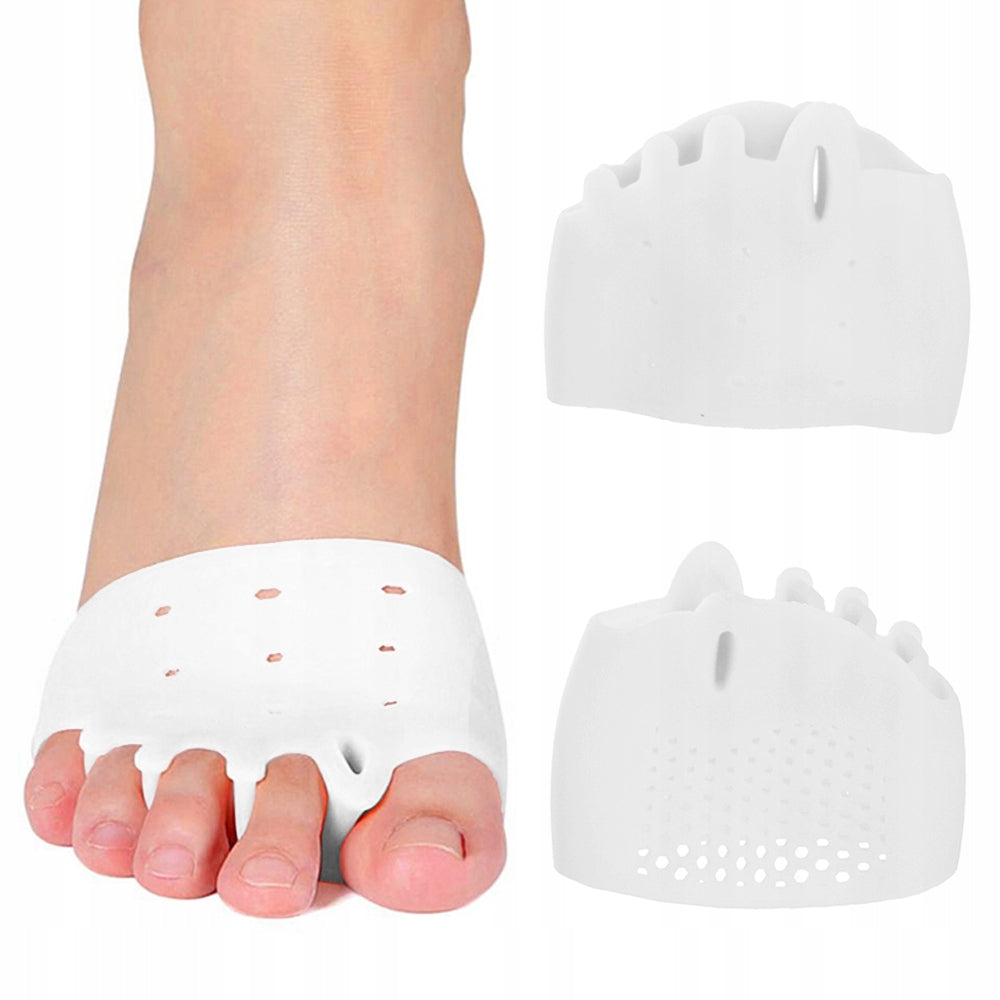 Combo Separatori de Degete cu Gel pentru Protecția Monturilor și Orteză cu Magnet pentru Hallux Valgus