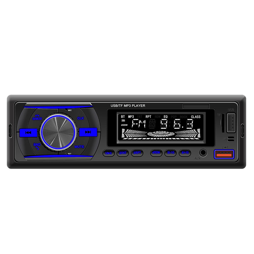 Player Auto RGB, 4 x 50W, model 7021A, cu Bluetooth, Telefon, Radio, MP3, AUX, Card