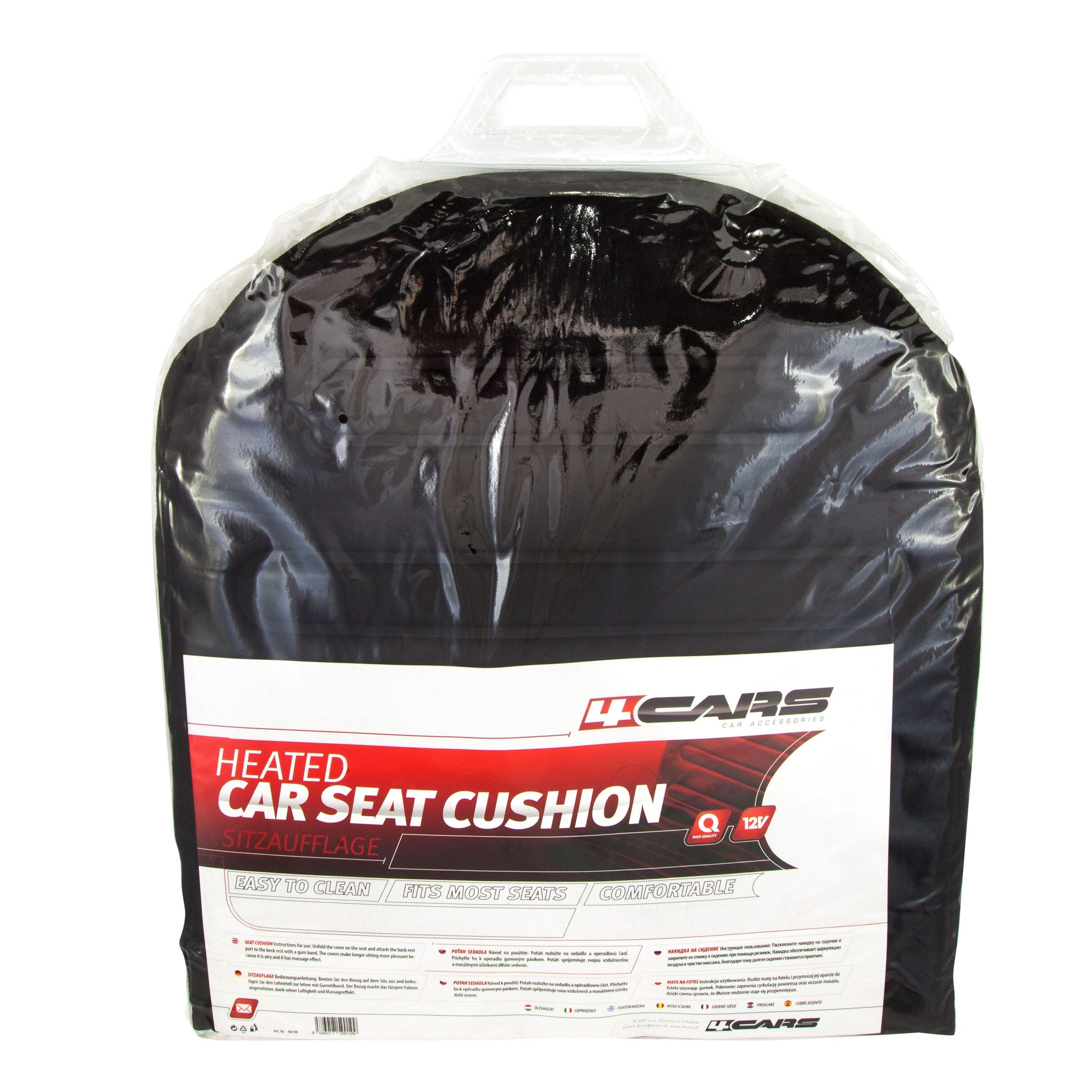 Husa scaun auto cu incalzire, spatar forma semirotunda, 2 trepte de caldura-2