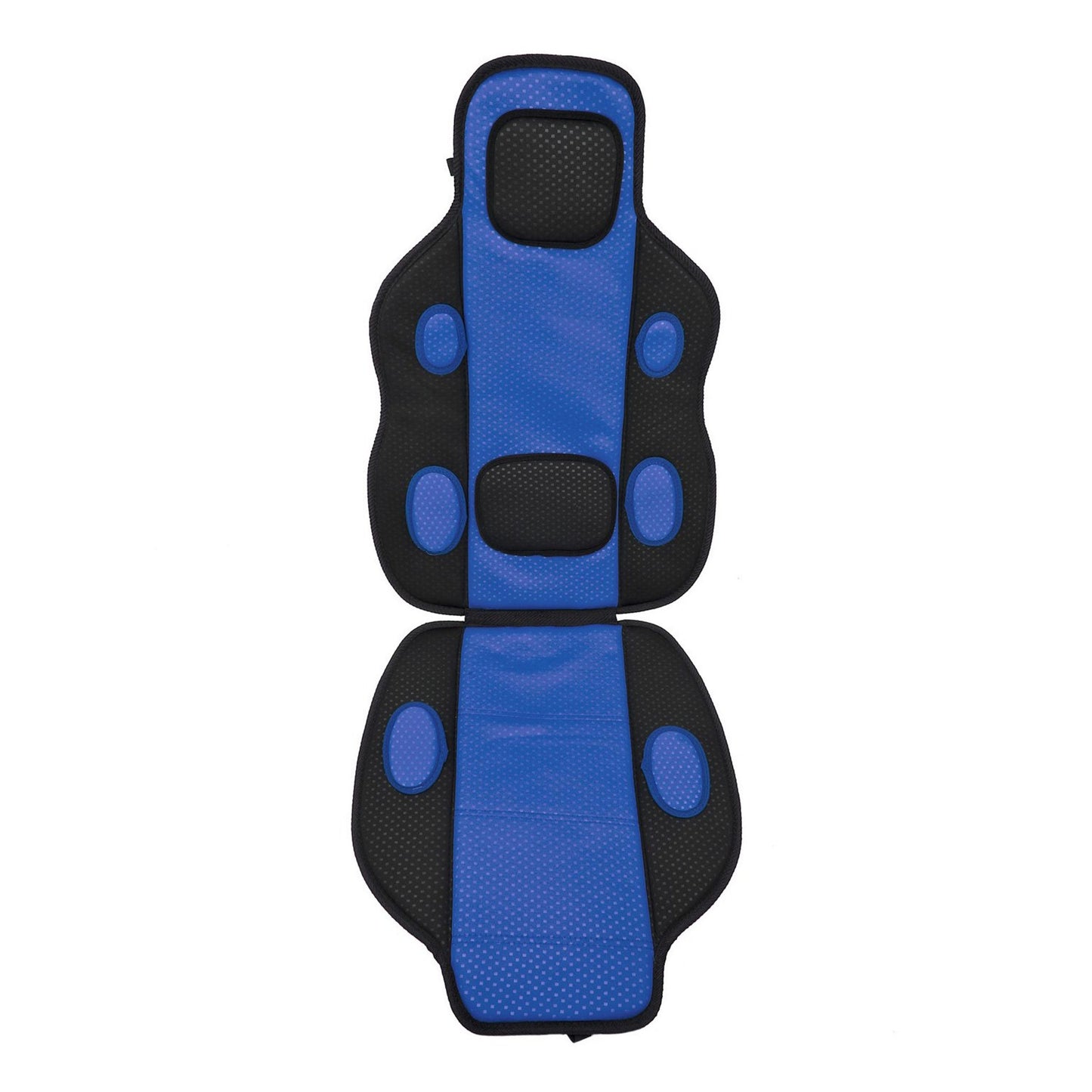 Husa scaun auto model Race, culoare Albastru/Negru-0